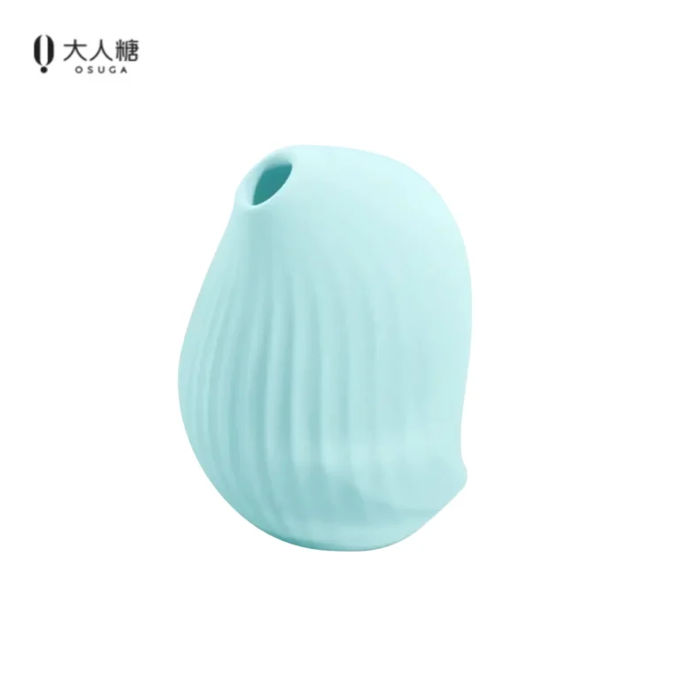 OSUGA 大人糖 - 逗豆鳥 軟萌聲波豆豆吸啜震動器與小夜燈座 薄荷綠