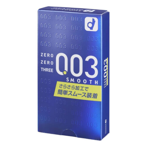日產岡本 - OKAMOTO ZERO-THREE 0.03避孕套 超薄柔順粉末潤滑 10片裝