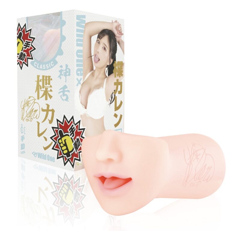 WILDONE JAPAN – 楪可憐口交名器，3D精密扫描仿真美艳脸庞+魅惑小嘴，双层仿生黏膜+真实喉腔结构，完美再现紧缩吸吮体验！