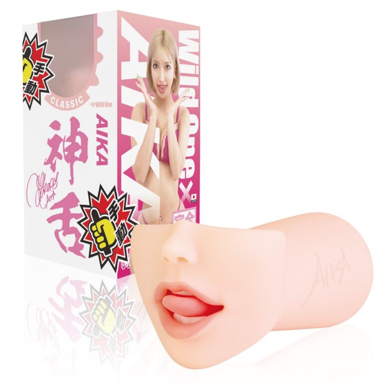 WILDONE JAPAN – AIKA口交名器，3D精密扫描仿真美艳脸庞+性感小嘴，双层仿生黏膜+真实喉腔构造，搭配震动装置，带来极致吸吮体验！