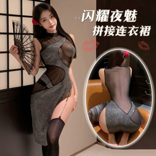霏慕闪耀夜魅造型连身情趣裙 – 个性派诱惑款