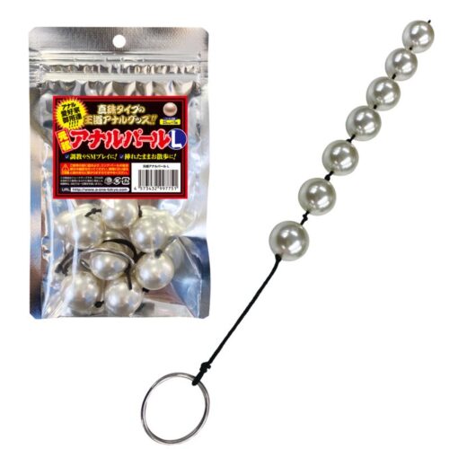 日本A-ONE – 元祖珍珠球 強力刺激后庭拉珠 [L號]