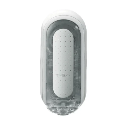 日本典雅 – TENGA FLIP HOLE ZERO WHITE 翻蓋手搖紓壓杯 [細緻白]