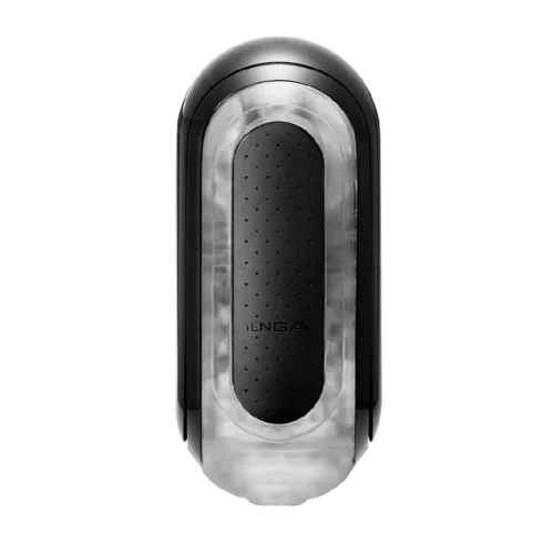 日本典雅 – TENGA FLIP HOLE ZERO BLACK 翻蓋手搖紓壓杯 [高彈黑]