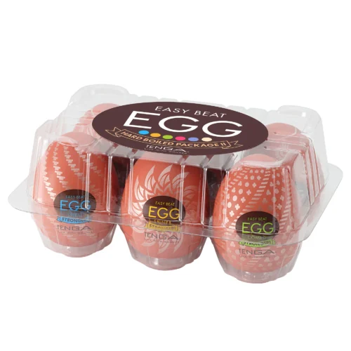 日本典雅 – 堅挺系列 TENGA EGG HARD BOILED II PACKAGE [新堅挺綜合蛋(6入)]