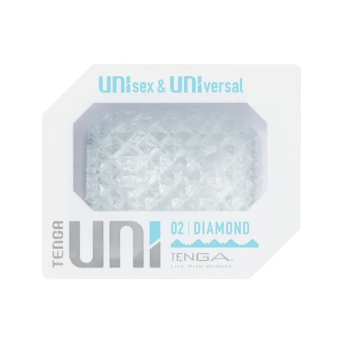 日本典雅 – TENGA UNI DIAMOND 由你隨行套 [耀鑽石]