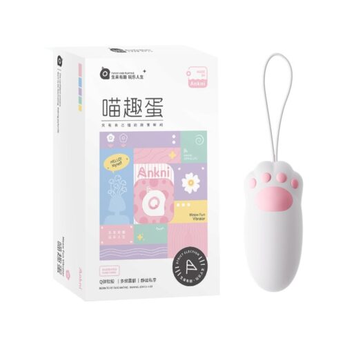 謎姬 - 可愛貓爪 喵趣遙控穿戴跳蛋